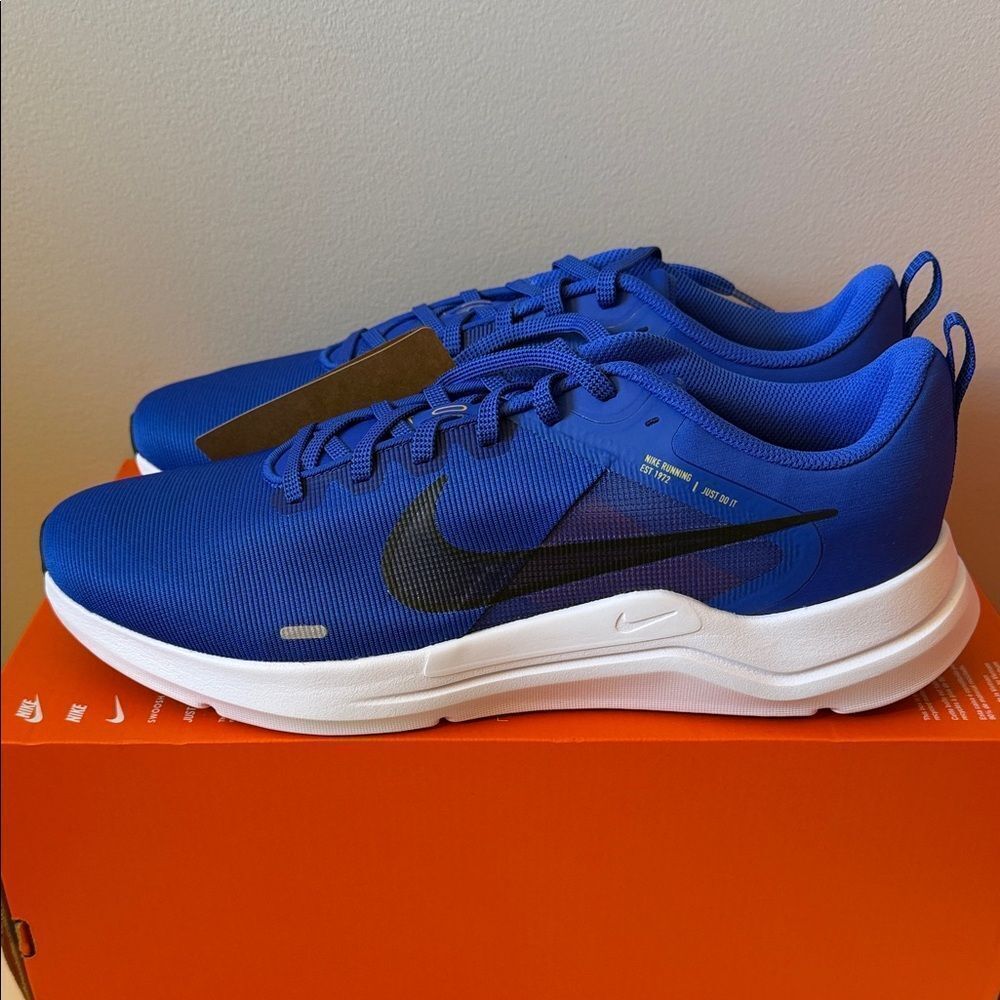 Nike Downshifter 12 Racer Blue DD9293-402 Men’s Size 12